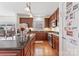 Stylish kitchen with stainless steel appliances, granite countertops, and hardwood floors at 108 Berkshire Ave, Belmont, NC 28012