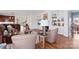 Inviting living room featuring a fireplace, built-in bookshelves, and comfortable seating at 108 Berkshire Ave, Belmont, NC 28012