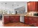 Updated kitchen with stainless steel appliances and granite countertops at 1485 Sierra Rd, York, SC 29745