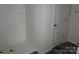 Bathroom showcasing a walk-in shower with built in shelves at 260 Mills Ave, Troutman, NC 28166