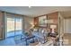 Inviting living room with sliding glass doors, neutral colors, and plenty of seating at 3060 Ora Smith Rd, Lincolnton, NC 28092