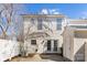 Backyard featuring a concrete patio, white fence, french doors and shed for storage at 604 Atherton Way, Rock Hill, SC 29730