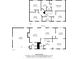 Detailed floor plan of a two-story home with labeled rooms and dimensions for layout visualization at 7201 Brassy Creek Ln, Charlotte, NC 28269