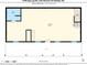 This basement floorplan includes a rec room, storage, bathroom, and patio at 8749 Dog Leg Rd # 7, Sherrills Ford, NC 28673