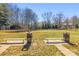 Community soccer field with benches and goals at 8802 Glenside St, Huntersville, NC 28078