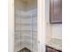 Walk-in pantry with wire shelving, providing ample storage space in the kitchen area at 203 Makayla Ct, Fort Mill, SC 29715