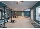 Recreational basement area with space for games, exercise, and spending time with Gathering at 228 Black Mountain Dr, Fort Mill, SC 29708