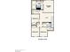 Second floor plan illustrating the bedroom layout, bathrooms, and walk-in closets at 298 Bezelle Ave, York, SC 29745