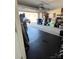 A well-lit garage with ample space and a glimpse of the neighborhood through the open door at 329 Aniston Ln, Shelby, NC 28152