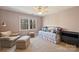 Bright bedroom with twin-sized daybed, accent lighting, and modern fixtures at 4219 Kronos Pl, Charlotte, NC 28210