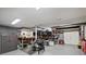 Functional workshop with a workbench, tool storage, and ample space for projects at 4219 Kronos Pl, Charlotte, NC 28210