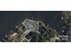Aerial view showcasing the waterfront lot, home and dock at 4220 Honeysuckle Rd, Rock Hill, SC 29732