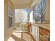 Covered front porch showing brick and siding exterior at 471 Doughton Ln, Charlotte, NC 28217