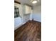 Mudroom with updated flooring, lighting, and convenient built-in storage at 502 Memorial Dr, Clover, SC 29710