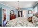 Spacious main bedroom with ensuite bathroom and walk-in closet access at 7035 Walnut Branch Ln, Charlotte, NC 28277