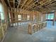 An expansive living room awaits personalization, framed and floored, ready for new memories at 7441 Fighting Creek Rd # 30, Sherrills Ford, NC 28673