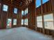 Unfinished living room featuring exposed wood framing, multiple windows, and natural light at 7441 Fighting Creek Rd # 30, Sherrills Ford, NC 28673
