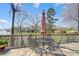 Outdoor deck area featuring patio furniture and lake views, ideal for entertaining at 11 Courageous St, Lake Wylie, SC 29710
