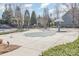 Community pool covered for the winter at 15727 Kiser Corner Ln, Davidson, NC 28036