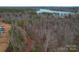 Scenic aerial view of vacant land bordered by trees, offering endless possibilities for development at 4000 Spring Cove Way, Belmont, NC 28012
