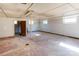 Unfinished basement with concrete floors and white painted walls at 435 Caldwell Se Dr, Concord, NC 28025