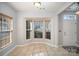 Bright breakfast nook features bay window letting in lots of natural light and tile flooring at 151 Kallie Loop, Mooresville, NC 28117