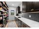 Pantry featuring shelving for storage and stylish countertops at 1575 Shinnville Rd, Cleveland, NC 27013