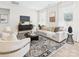 Cozy living room with a neutral color palette, plush seating, and stylish decor at 2009 White Cypress Ct # Kh13, Charlotte, NC 28216
