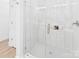 Contemporary shower room featuring modern tile work and glass door at 2009 White Cypress Ct # Kh13, Charlotte, NC 28216
