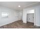 Bedroom featuring modern wood flooring, a window and closet at 28419 Nc Hwy 73 Hwy, Albemarle, NC 28001