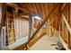 Spacious attic with ladder, insulation, and duct work at 4930 Park Phillips Ct, Charlotte, NC 28210