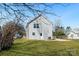 Wide view of a spacious backyard with lush green grass and minimal landscaping at 81 Kirk St, Salisbury, NC 28144