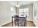 Cozy dining area with natural light and elegant furnishings at 10014 Berkeley Castle Dr, Charlotte, NC 28273