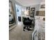 Inviting bedroom featuring a cozy reading nook and an ensuite bathroom, with a serene atmosphere at 109 Stroupe Rd # E, Gastonia, NC 28056