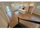 Open-concept kitchen with a large island and seamlessly connected living spaces at 12027 Mariners Cove Ct # 381, Lancaster, SC 29720