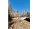 Above-ground swimming pool with ladder at 191 Ashford Dr, Olin, NC 28660