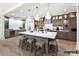 Spacious kitchen with modern appliances, a large island, and stylish lighting creates an inviting atmosphere at 19419 Youngblood W Rd # 2, Charlotte, NC 28278