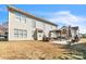 Backyard featuring an entertainment area and patio with seating, perfect for outdoor enjoyment at 279 Age Old Way, Rock Hill, SC 29732