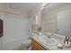 Bathroom featuring a combination shower and bathtub, and a single vanity at 3039 Paraham S Rd, York, SC 29745