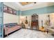 Inviting music room with hardwood floors, comfortable seating, and several stringed instruments at 3439 Richards Xing, Fort Mill, SC 29708
