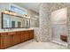 Luxurious main bathroom with dual vanities, and tiled walk-in shower at 3439 Richards Xing, Fort Mill, SC 29708