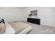 Bedroom featuring a comfy bed, stylish console, and soft carpet at 40189 Crooked Stick Dr # 1205, Lancaster, SC 29720