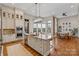Bright, open kitchen with a large island, and stainless steel appliances at 4336 Tottenham Rd, Charlotte, NC 28226
