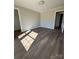 Bedroom with wood-look flooring, neutral paint and lots of light at 110 Amber Ln, Statesville, NC 28677