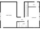 Upstairs floor plan with Gathering room, bedrooms, bath and walk-in closet at 23186 Goose Down Ln, Lancaster, SC 29720