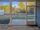 A screened porch offers peaceful outdoor living with views of the fenced backyard and trees at 23186 Goose Down Ln, Lancaster, SC 29720