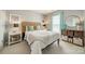 Comfortable bedroom with soothing color palette and ample natural light at 2463 Diplomat Ln, Charlotte, NC 28210