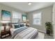 Comfortable bedroom with soft lighting and ample space for relaxation and personalization at 2708 Catalina Ave, Charlotte, NC 28206