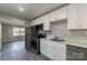 Modern kitchen featuring stainless steel appliances, sleek cabinetry, and functional layout, ideal for cooking at 2708 Catalina Ave, Charlotte, NC 28206