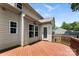 Back of home featuring a wooden deck great for outdoor entertaining at 329 Squirrel Ln, Clover, SC 29710